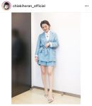 【芸能】ホラン千秋（36）生足スラリの超ミニスカコーデ披露