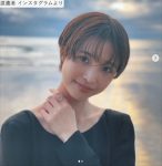 渡邊渚、水着姿で写真集発売PR！大胆なスタイルが話題