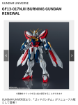 【Gガンダム】最近ゴッドガンダムを英語表記でバーニングガンダムにしてるの嫌い…